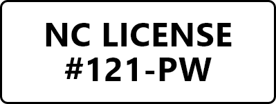 NC License 121-PW