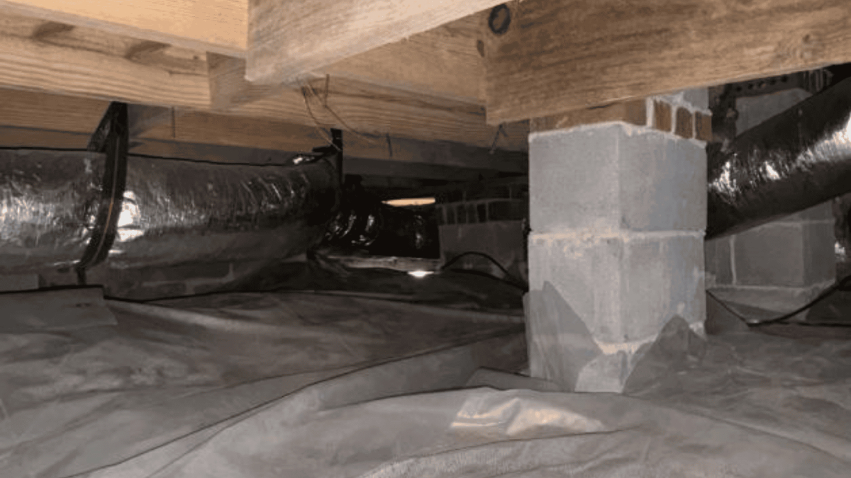 Crawl Space Encapsulation in Angier, NC