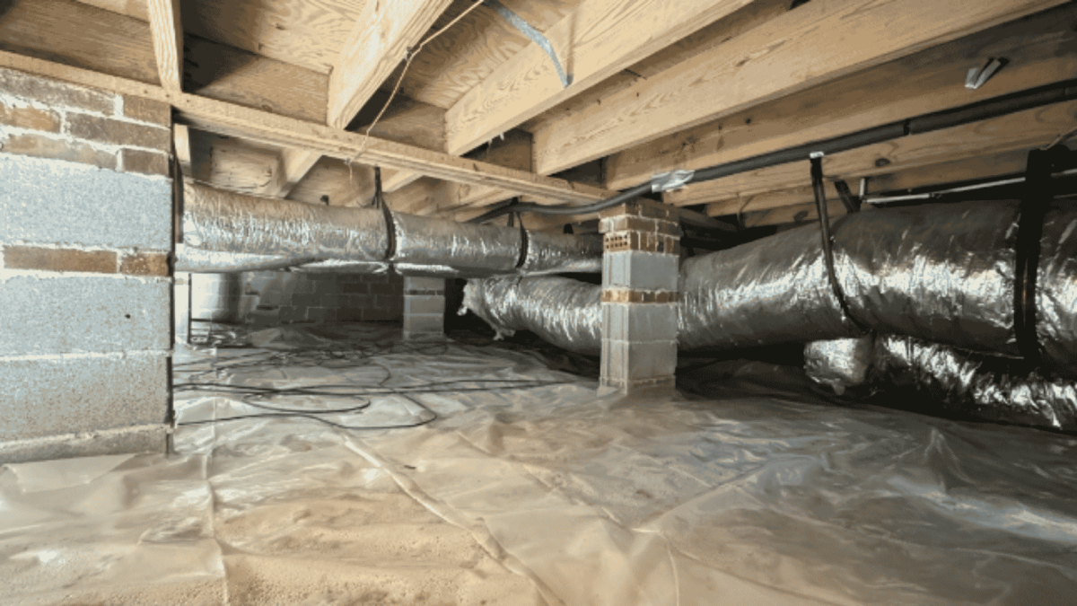 Crawl Space Encapsulation in Lillington, NC
